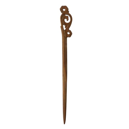 TOPPERFUN Vintage Sandelholz Haarnadel Chinesischer Stil Eleganter Haarschmuck Damen Antiquing Haarstab Für Dutt Und Alltagslook TOPPERFUN Vintage Sandelholz Haarnadel Chinesischer Stil Eleganter Haarschmuck Damen Antiquing Haarstab Für Dutt Und Alltagslook von TOPPERFUN