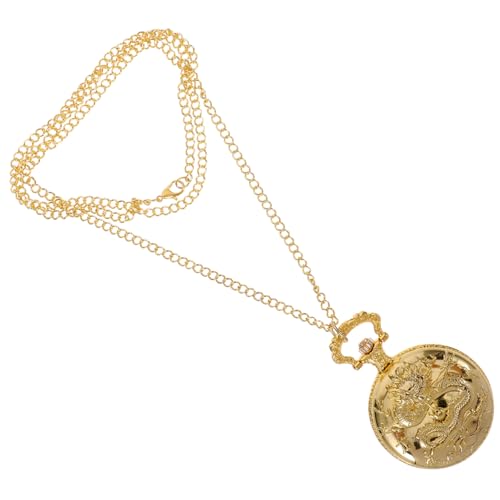 TOPPERFUN Retro Digitale Taschenuhr Für Damen Herren Uhr Dekorative Taschenuhr Mit Kette Für Senioren Kleine Vintage Uhr von TOPPERFUN