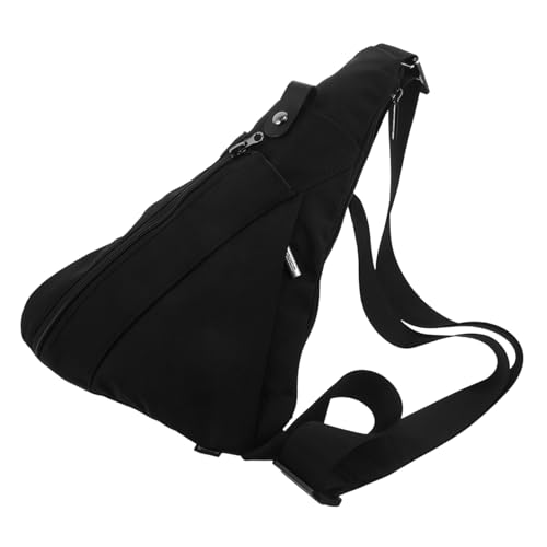 TOPPERFUN Wasserdichte Herren Umhängetasche Klein Verstellbar Leichte Crossbody Sling Bag Ergonomischer Schultergurt Freizeit Arbeit Reise Brusttasche von TOPPERFUN