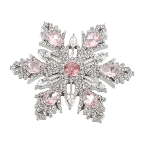 TOPPERFUN Weihnachtliche Schneeflocken-brosche mit Strassverzierung Modische Leichte Anstecknadel für Damen und Herren Festliches Winter-accessoire für Anzüge Mäntel und Feiertagsoutfits TOPPERFUN Weihnachtliche Schneeflocken-brosche mit Strassverzierung Modische Leichte Anstecknadel für Damen und Herren Festliches Winter-accessoire für Anzüge Mäntel und Feiertagsoutfits von TOPPERFUN
