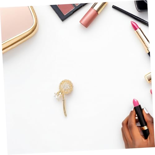 TOPPERFUN Zirkonia Brosche Damen Anstecknadel Deko für Kleidung und Cardigans Gewandnadel mit Fein Gearbeiteter Pusteblumenoptik Vielseitiges Accessoire für Formelle und Anlässe TOPPERFUN Zirkonia Brosche Damen Anstecknadel Deko für Kleidung und Cardigans Gewandnadel mit Fein Gearbeiteter Pusteblumenoptik Vielseitiges Accessoire für Formelle und Anlässe von TOPPERFUN