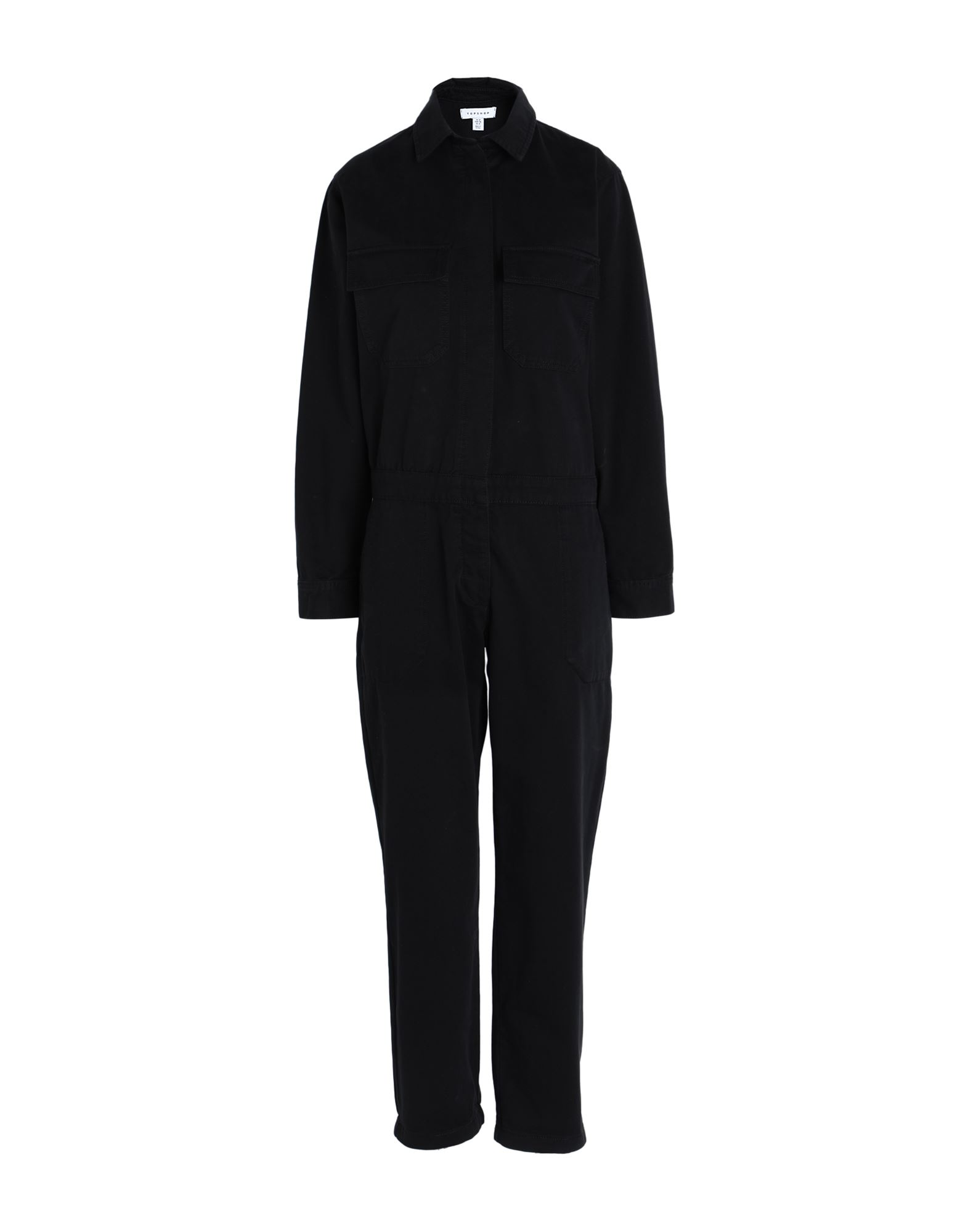 TOPSHOP Jumpsuit Damen Schwarz TOPSHOP Jumpsuit Damen Schwarz von TOPSHOP