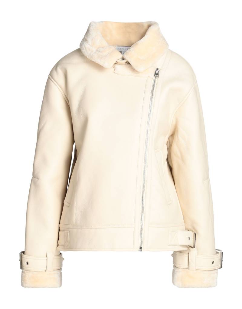 TOPSHOP Jacke & Anorak Damen Cremeweiß von TOPSHOP