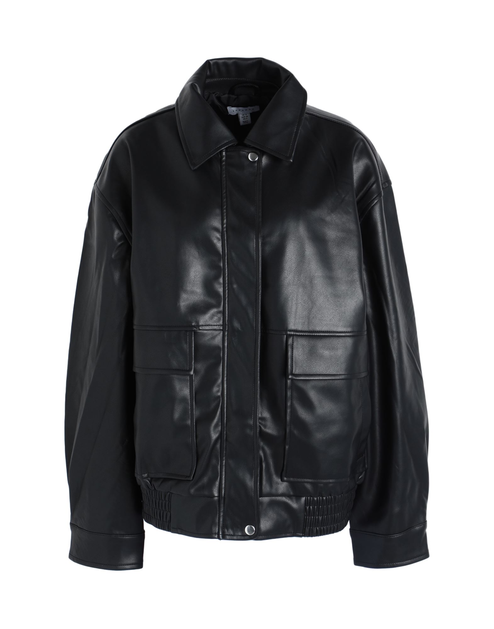 TOPSHOP Jacke & Anorak Damen Schwarz von TOPSHOP