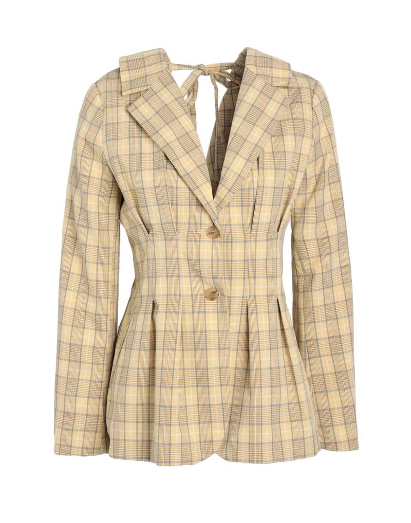 TOPSHOP Blazer Damen Gelb von TOPSHOP