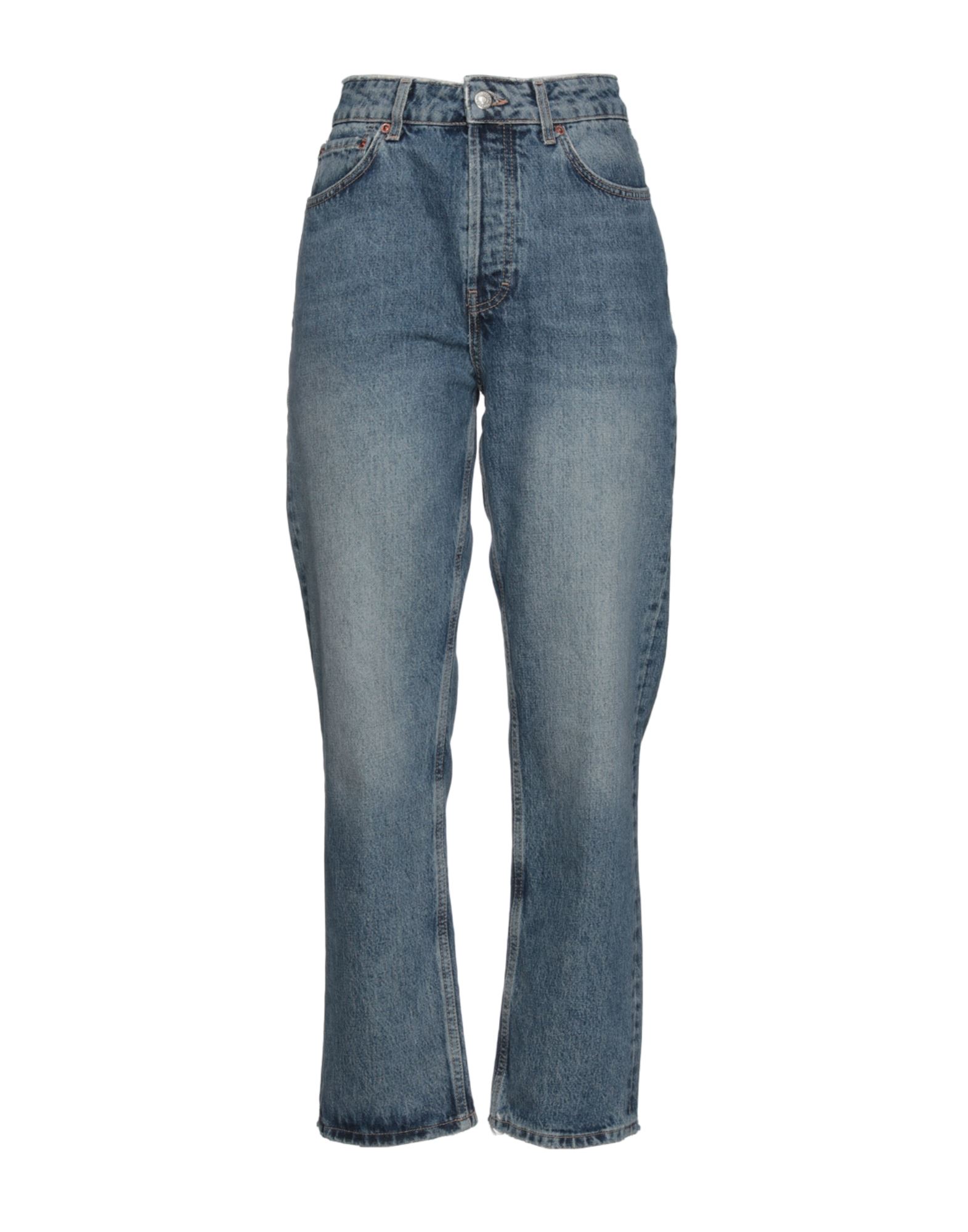 TOPSHOP Jeanshose Damen Blau von TOPSHOP