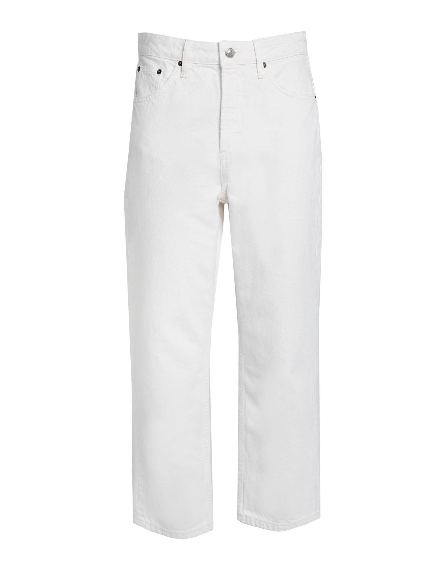 TOPSHOP Jeanshose Damen Elfenbein von TOPSHOP