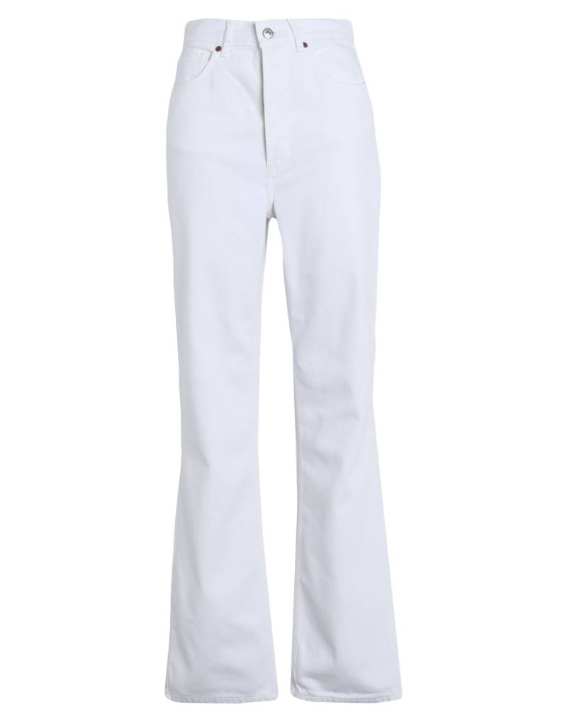 TOPSHOP Jeanshose Damen Weiß von TOPSHOP