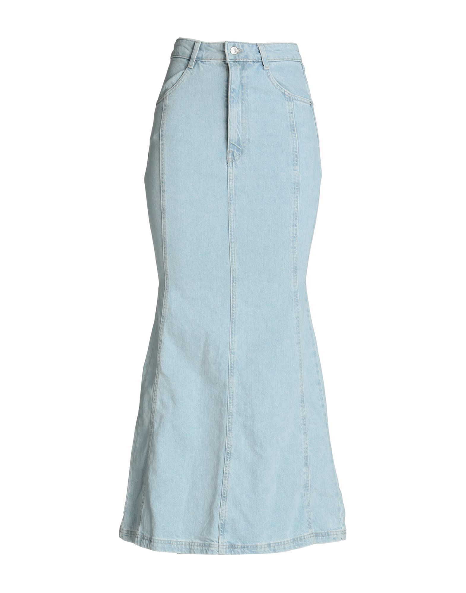 TOPSHOP Jeansrock Damen Blau von TOPSHOP