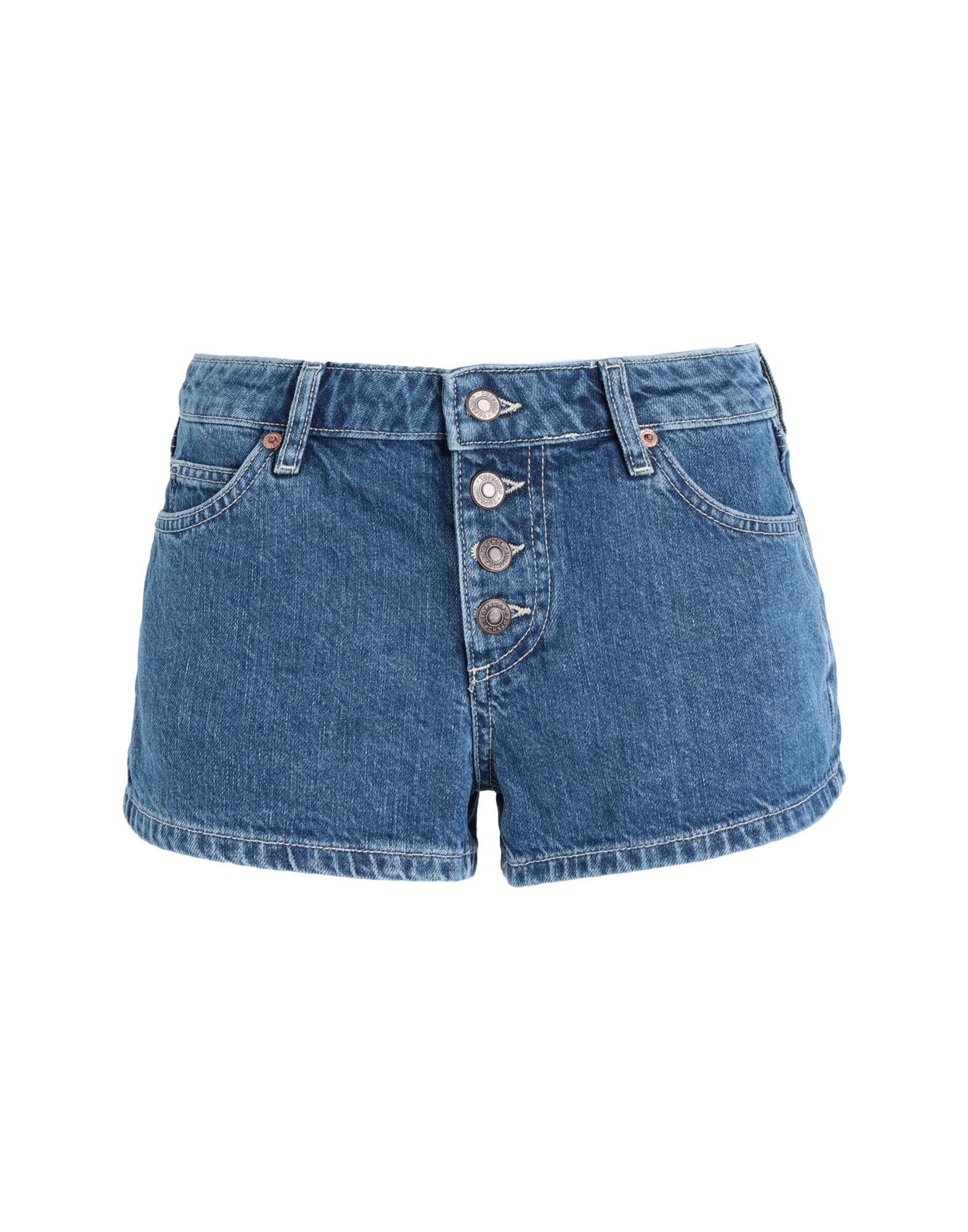 TOPSHOP Jeansshorts Damen Blau von TOPSHOP