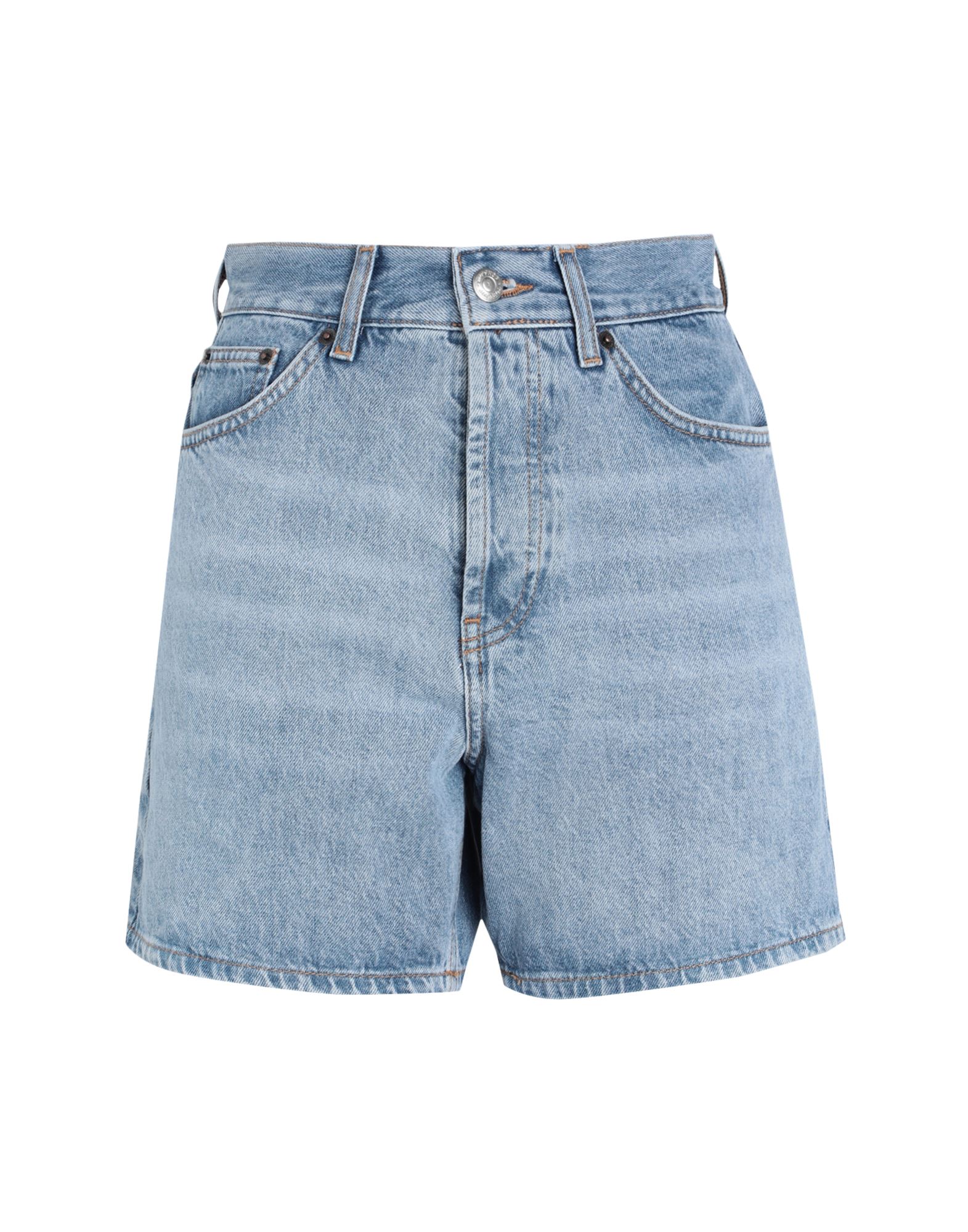 TOPSHOP Jeansshorts Damen Blau von TOPSHOP