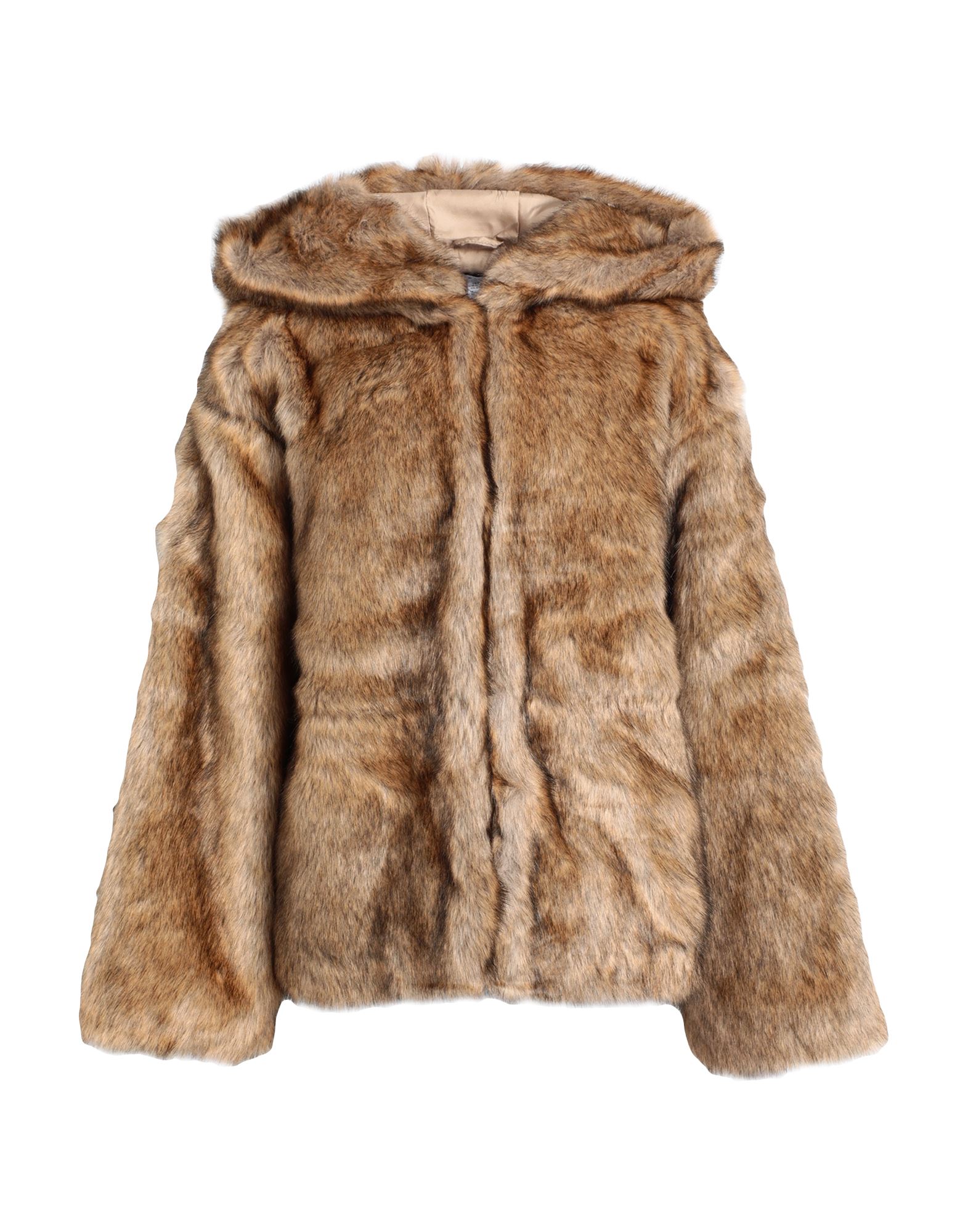 TOPSHOP Shearling- & Kunstfell Damen Braun von TOPSHOP