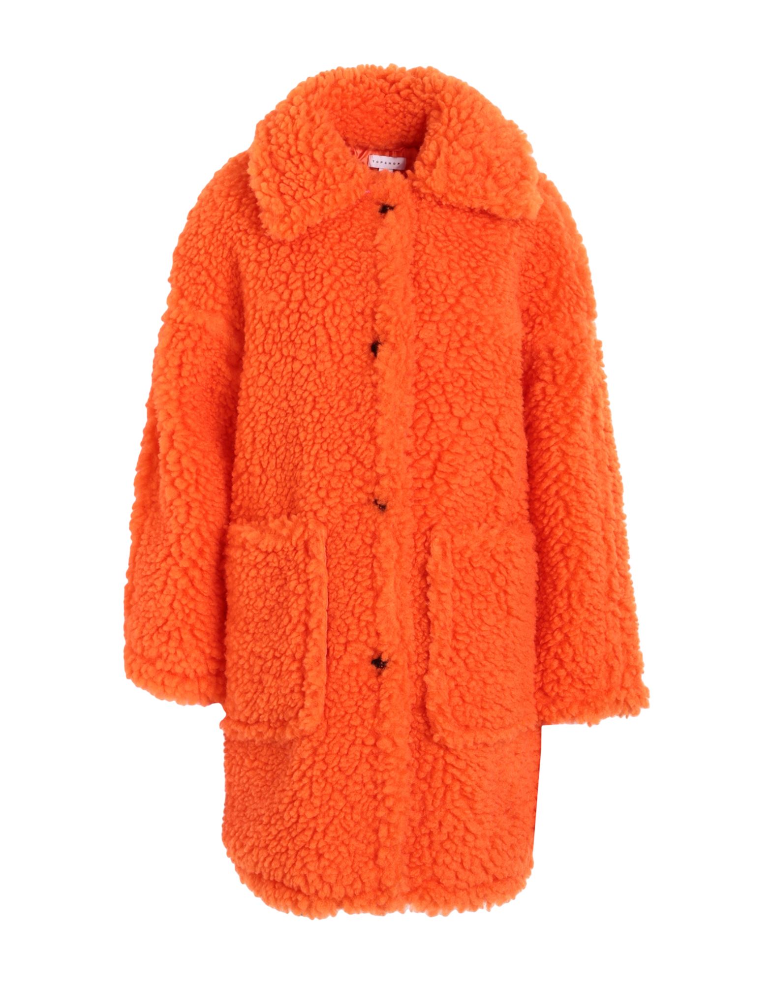 TOPSHOP Shearling- & Kunstfell Damen Orange von TOPSHOP