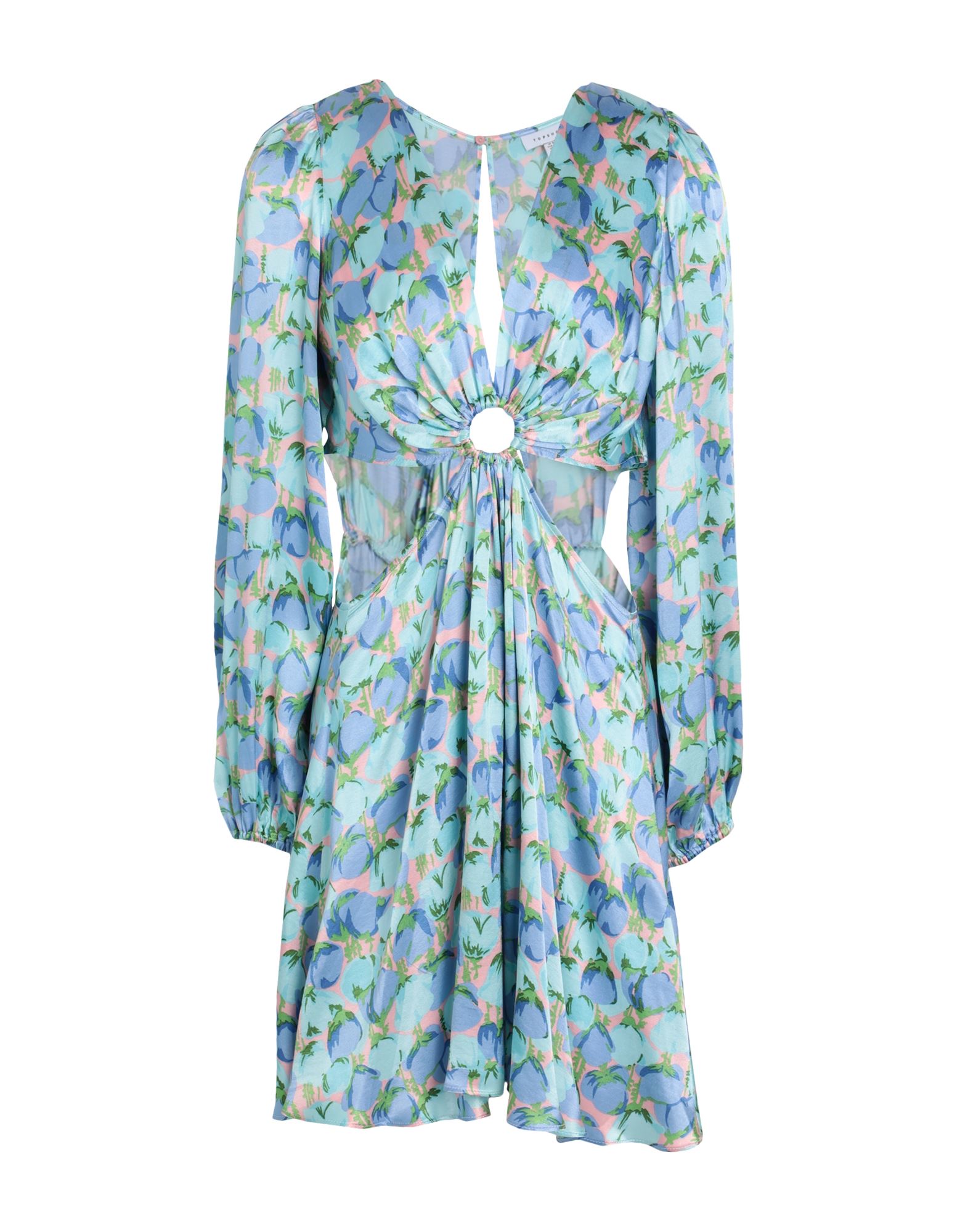 TOPSHOP Mini-kleid Damen Himmelblau TOPSHOP Mini-kleid Damen Himmelblau von TOPSHOP