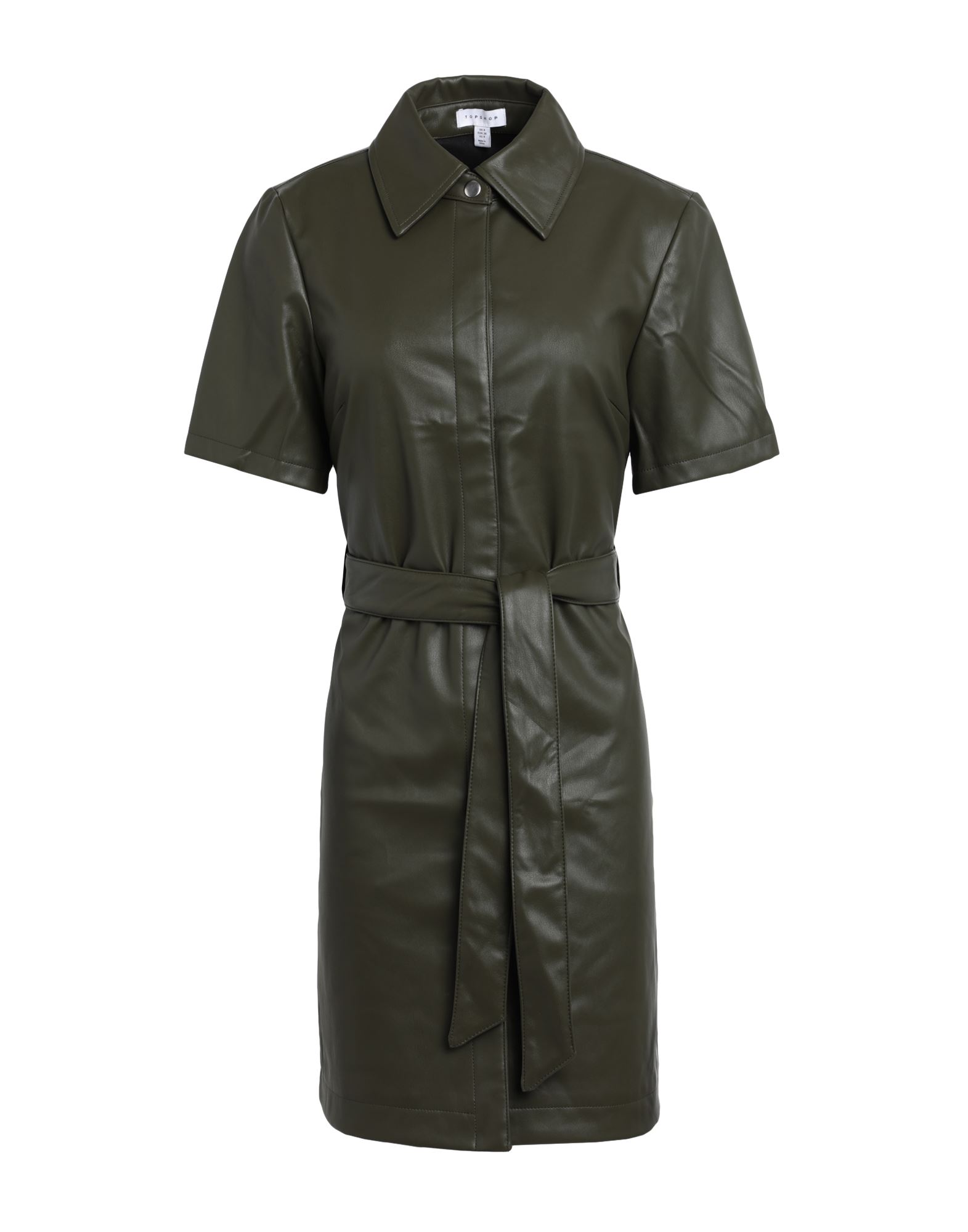 TOPSHOP Mini-kleid Damen Militärgrün TOPSHOP Mini-kleid Damen Militärgrün von TOPSHOP