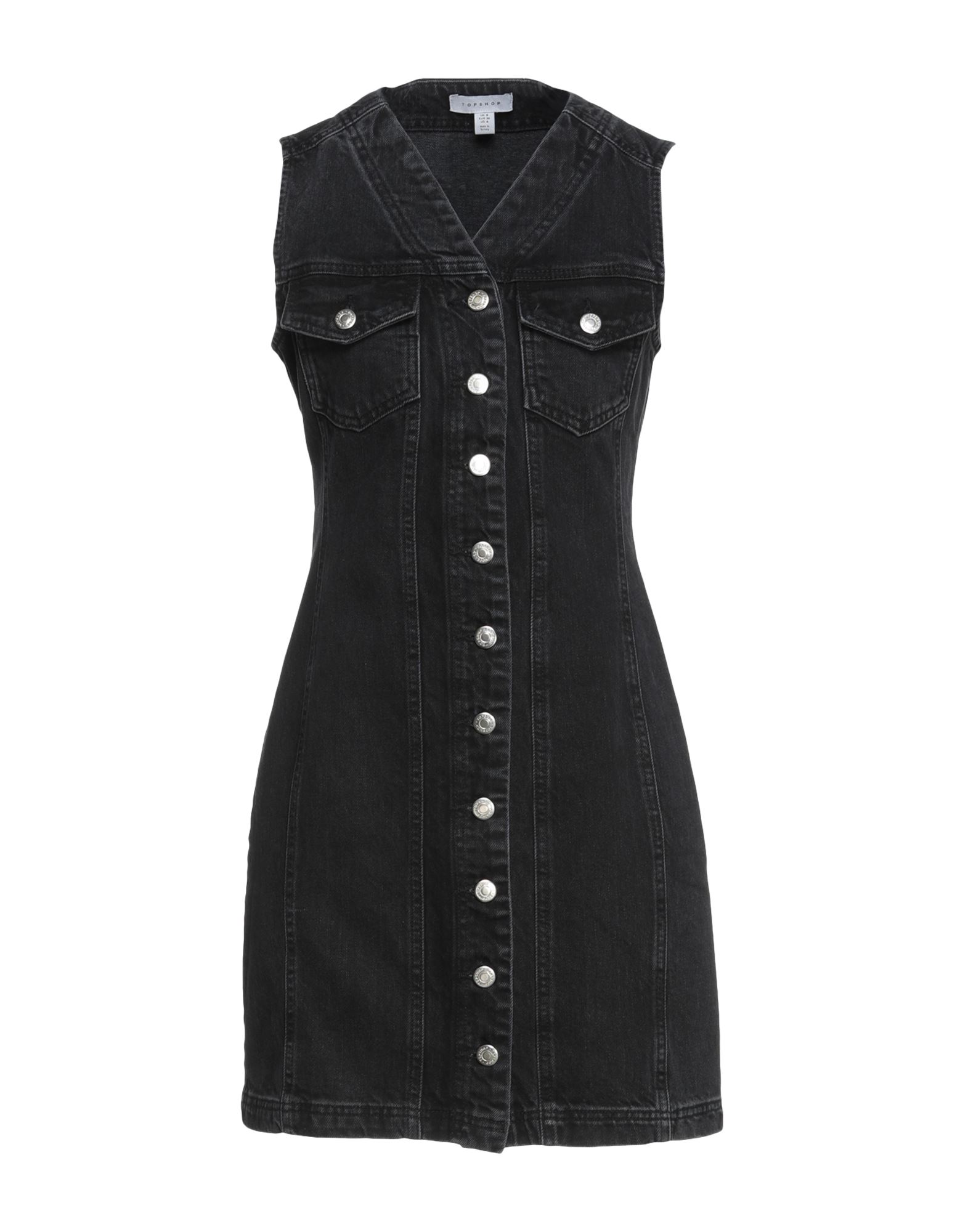 TOPSHOP Mini-kleid Damen Schwarz TOPSHOP Mini-kleid Damen Schwarz von TOPSHOP