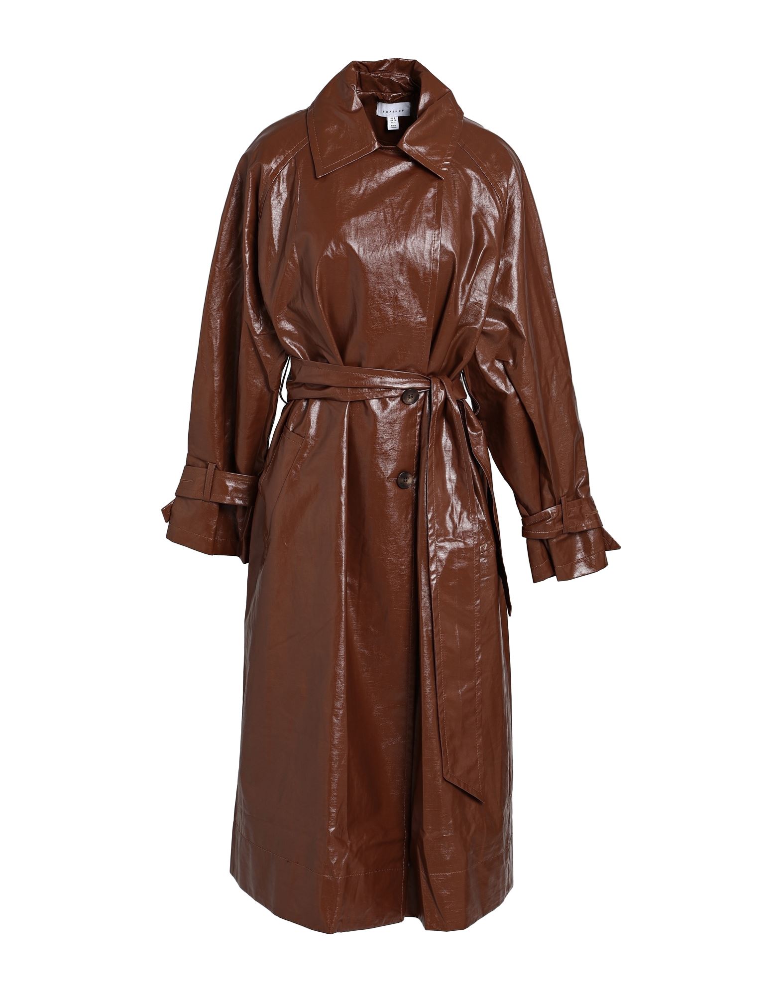 TOPSHOP Jacke, Mantel & Trenchcoat Damen Braun von TOPSHOP