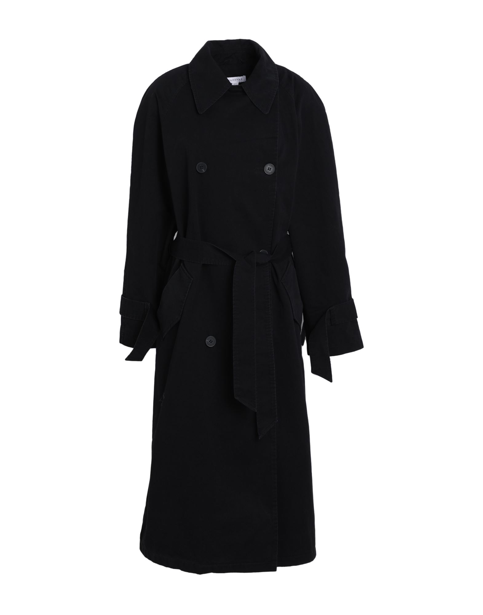 TOPSHOP Jacke, Mantel & Trenchcoat Damen Schwarz von TOPSHOP