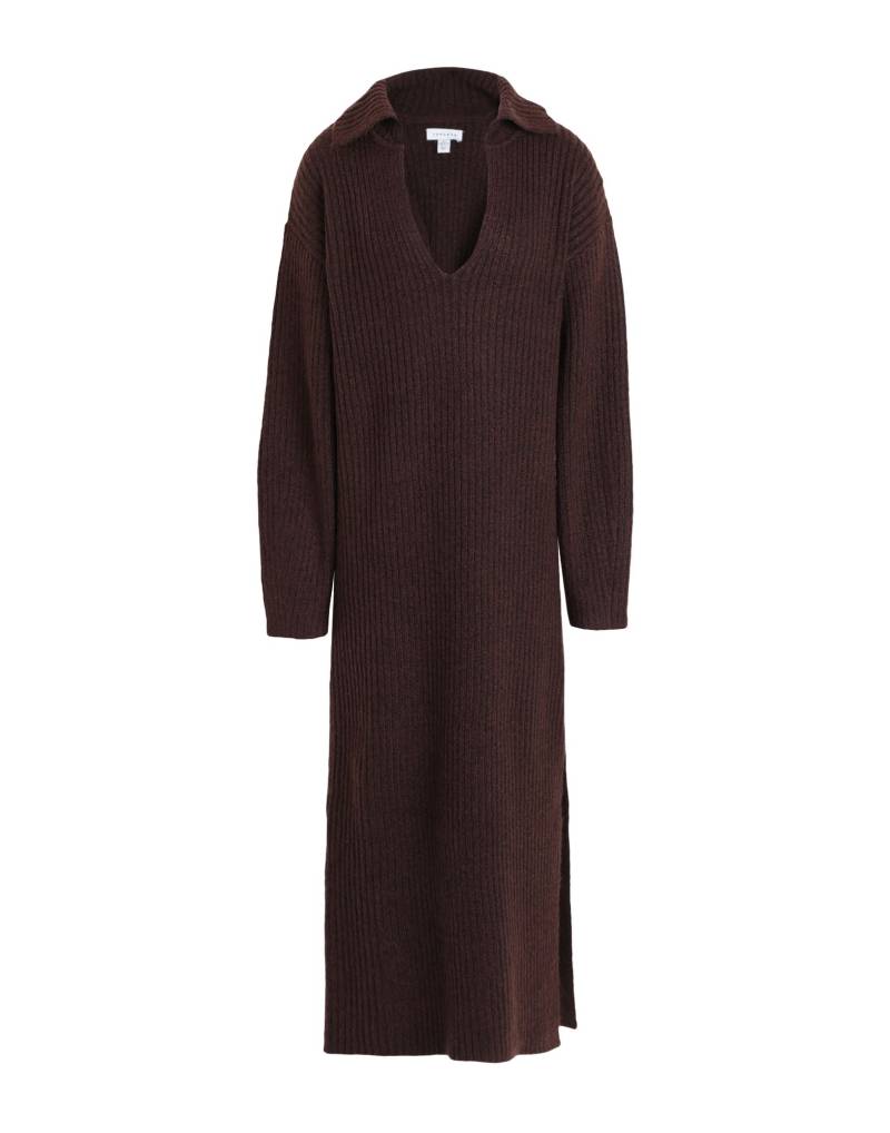 TOPSHOP Maxi-kleid Damen Schokobraun von TOPSHOP
