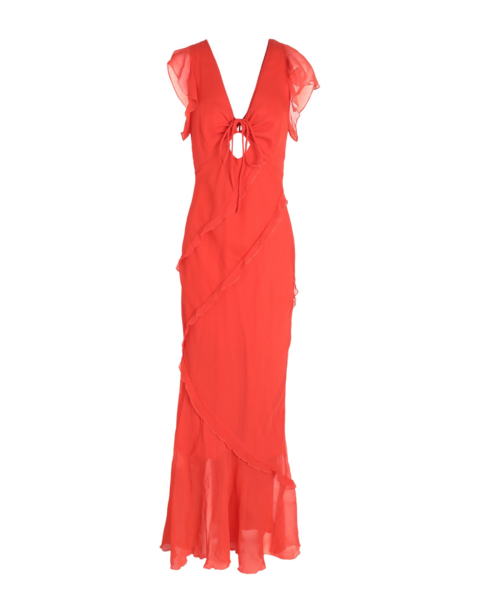 TOPSHOP Maxi-kleid Damen Tomatenrot von TOPSHOP