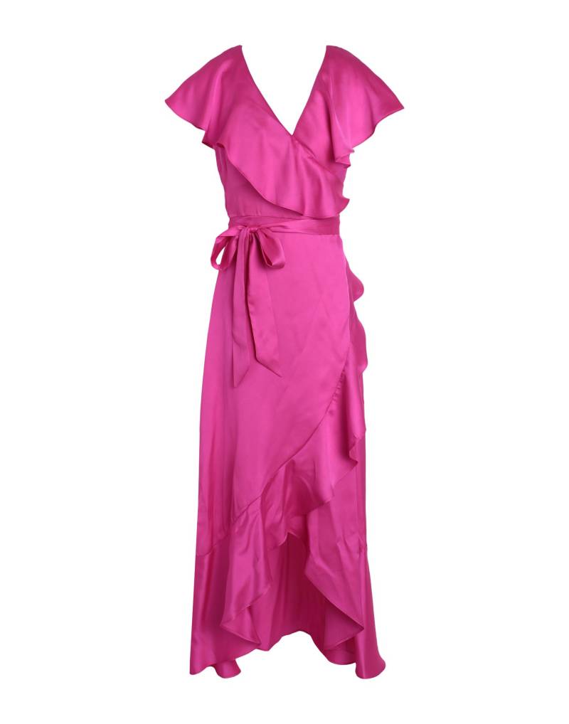TOPSHOP Midi-kleid Damen Fuchsia von TOPSHOP
