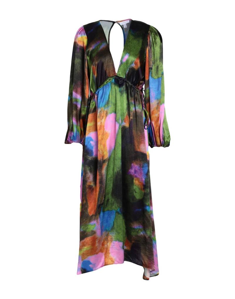 TOPSHOP Midi-kleid Damen Grün von TOPSHOP