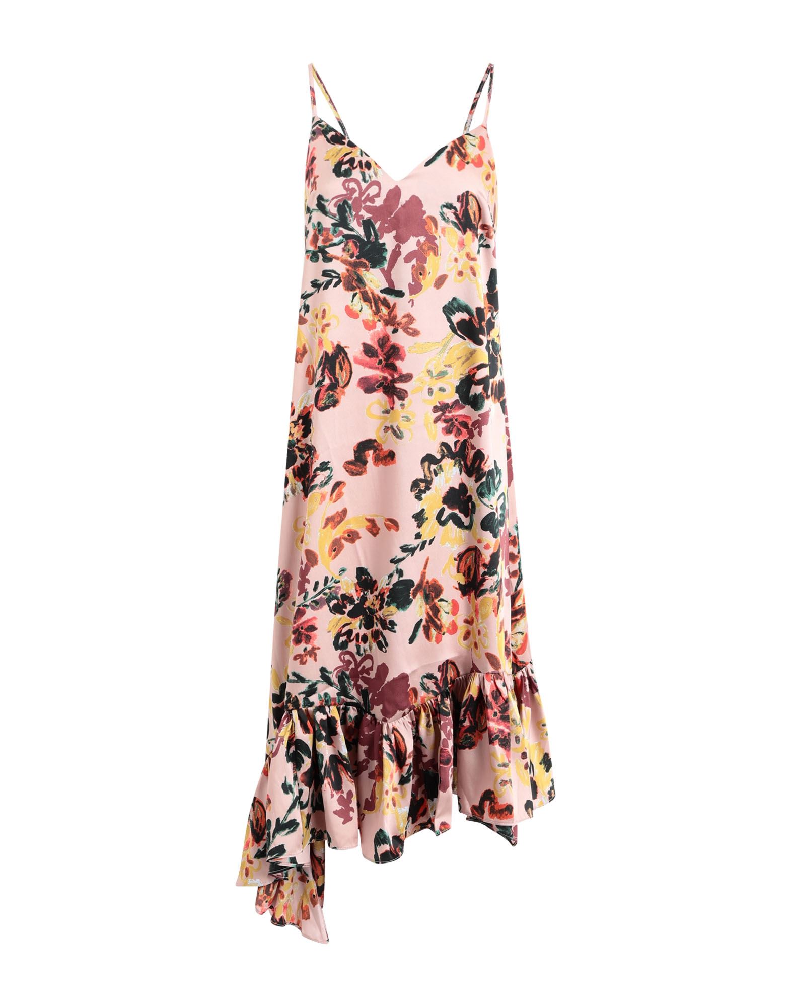 TOPSHOP Midi-kleid Damen Hellbraun von TOPSHOP