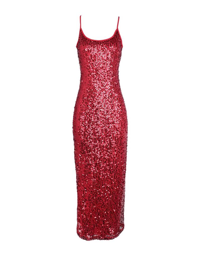 TOPSHOP Midi-kleid Damen Rot von TOPSHOP