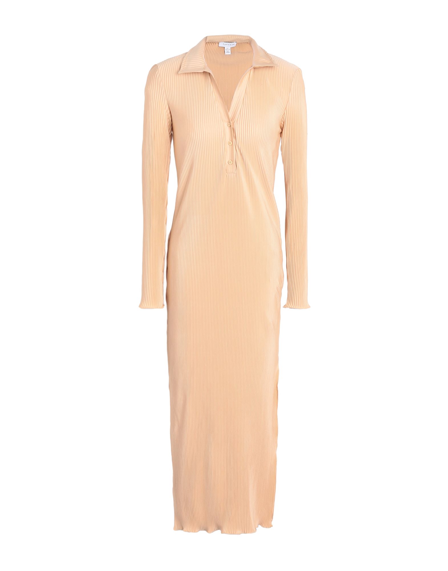 TOPSHOP Midi-kleid Damen Sand von TOPSHOP