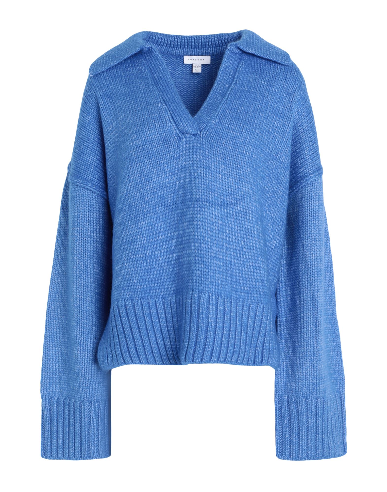 TOPSHOP Pullover Damen Azurblau von TOPSHOP