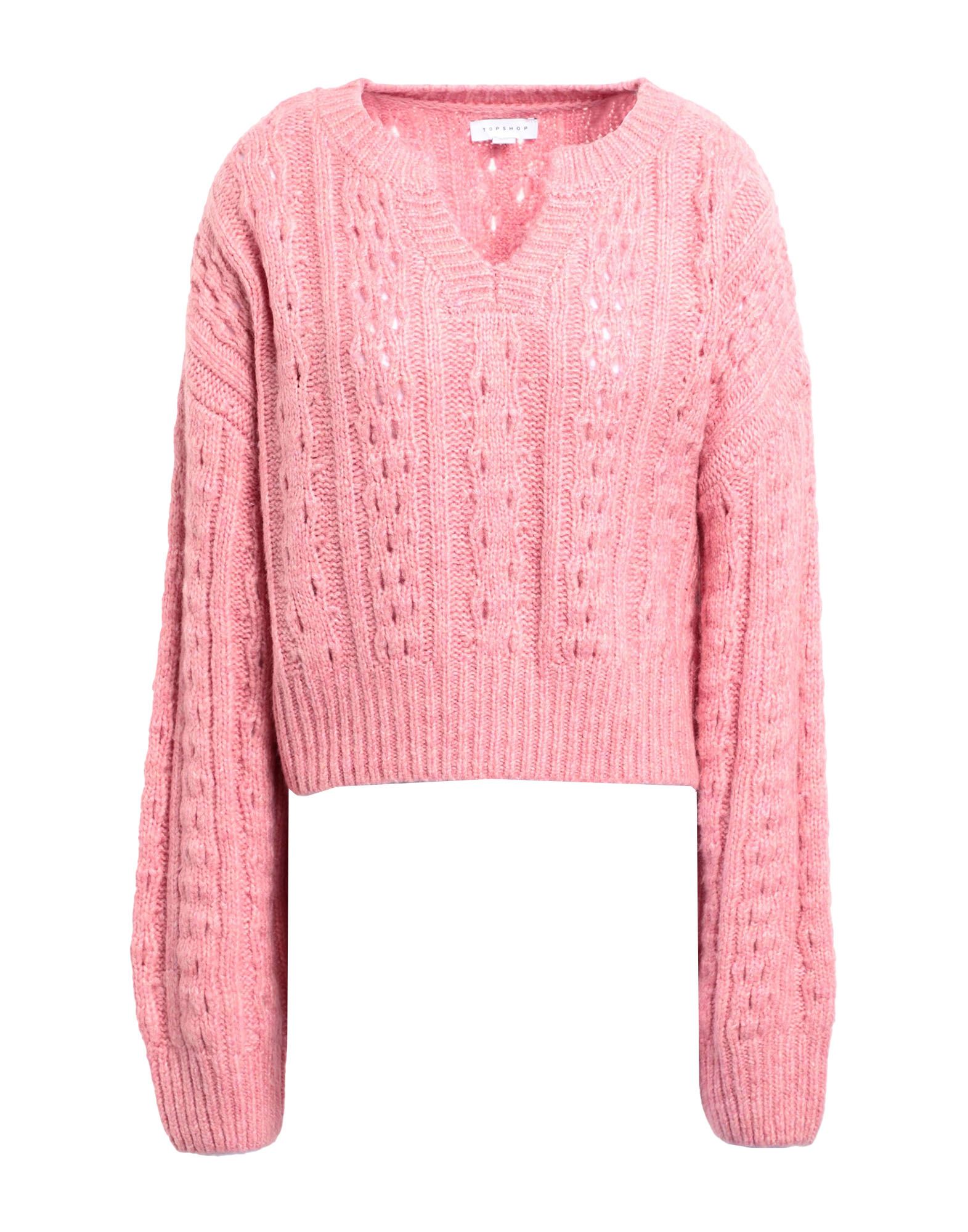 TOPSHOP Pullover Damen Rosa von TOPSHOP