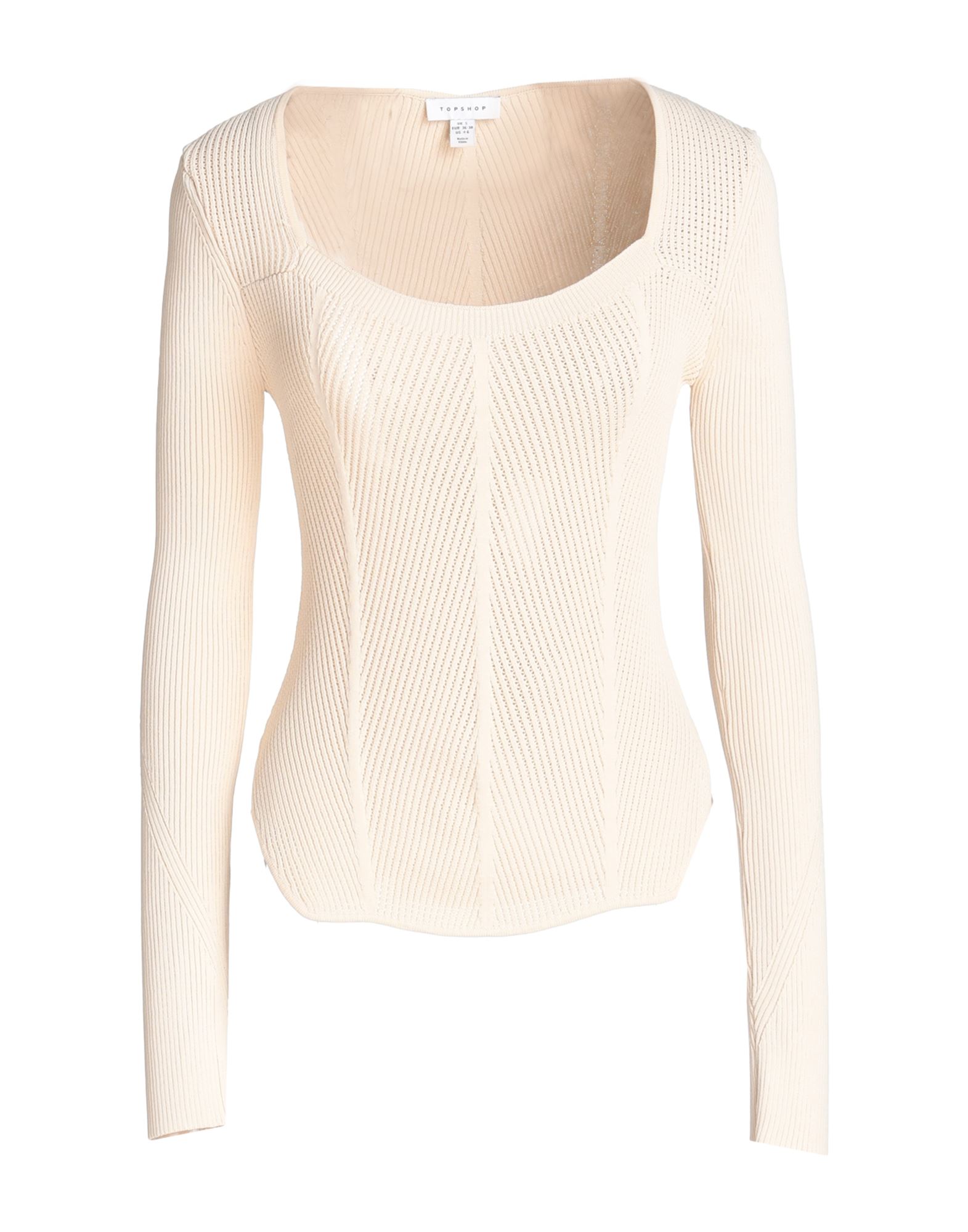 TOPSHOP Pullover Damen Elfenbein von TOPSHOP