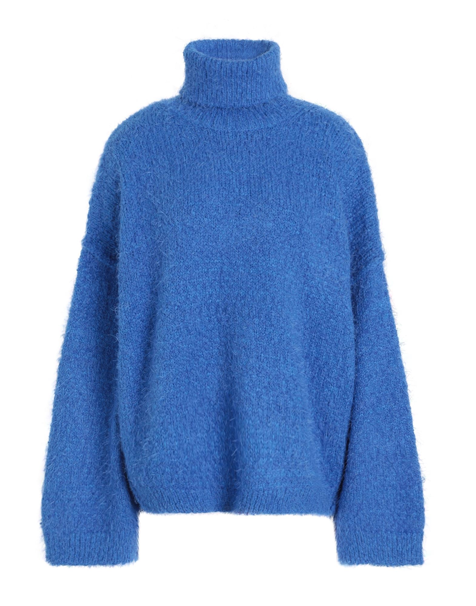 TOPSHOP Rollkragenpullover Damen Blau von TOPSHOP