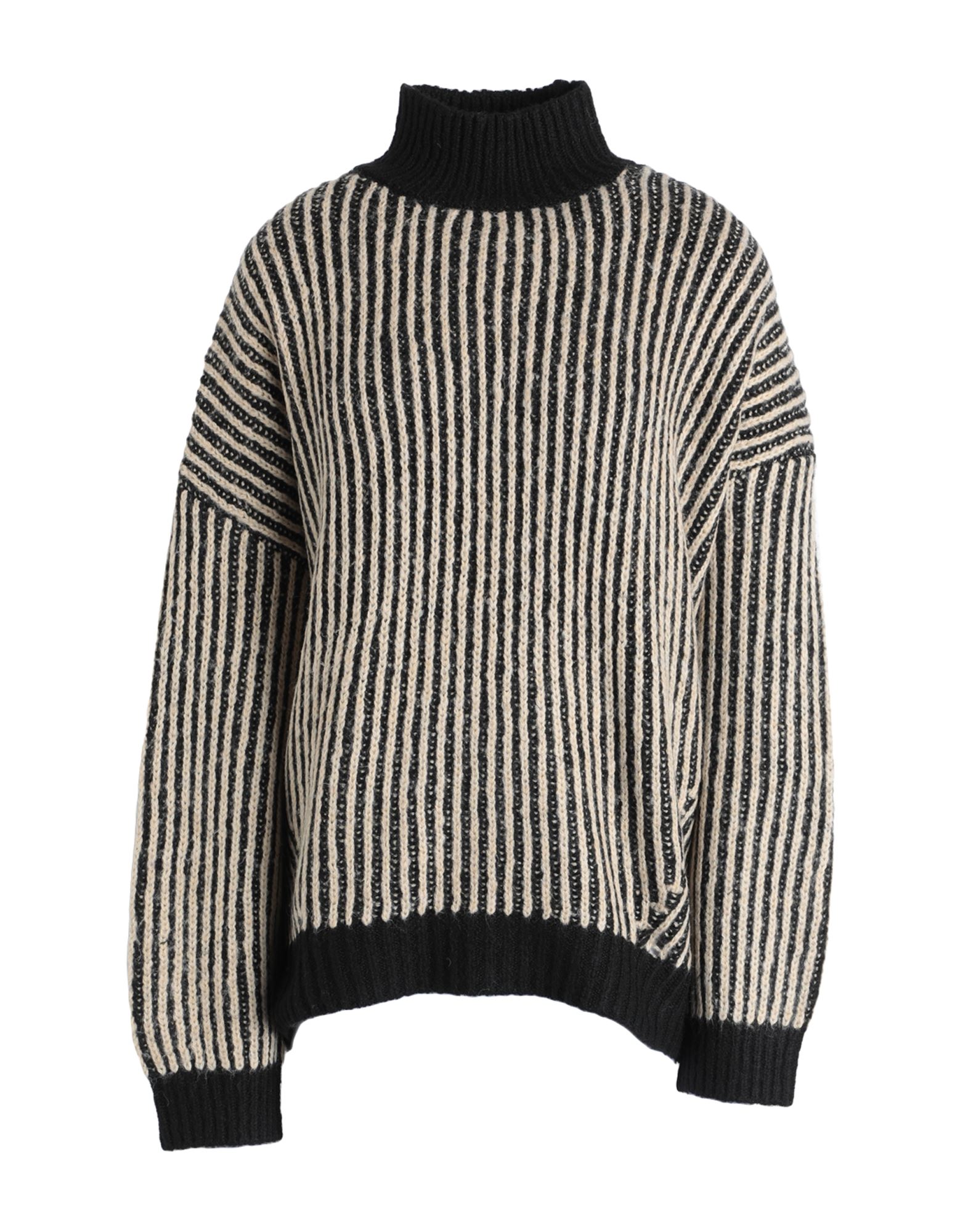 TOPSHOP Rollkragenpullover Damen Schwarz von TOPSHOP