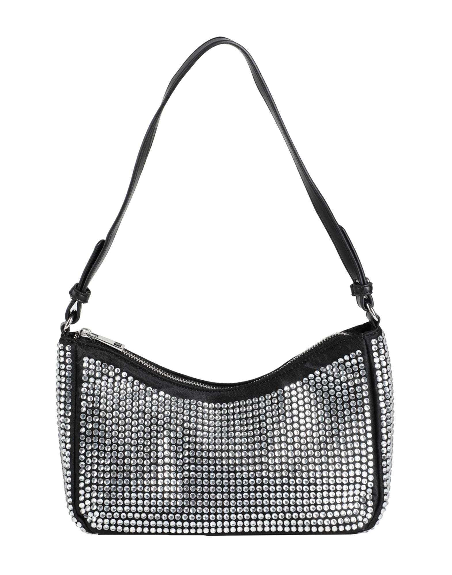 TOPSHOP Schultertasche Damen Schwarz von TOPSHOP