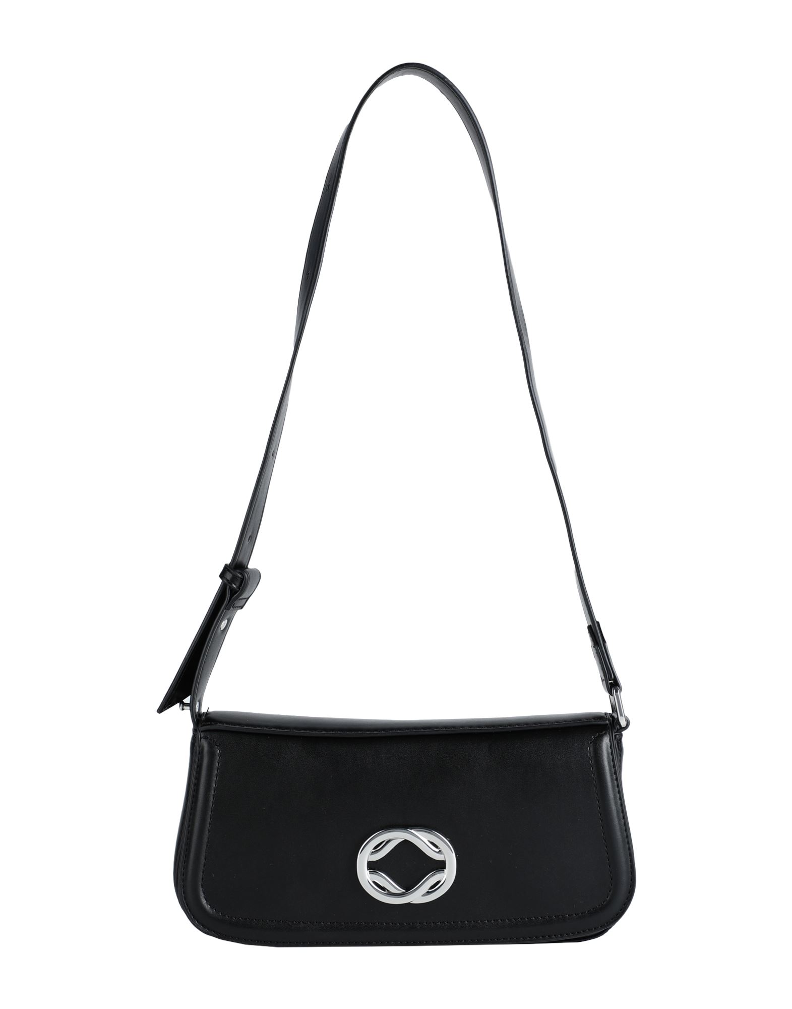 TOPSHOP Schultertasche Damen Schwarz von TOPSHOP