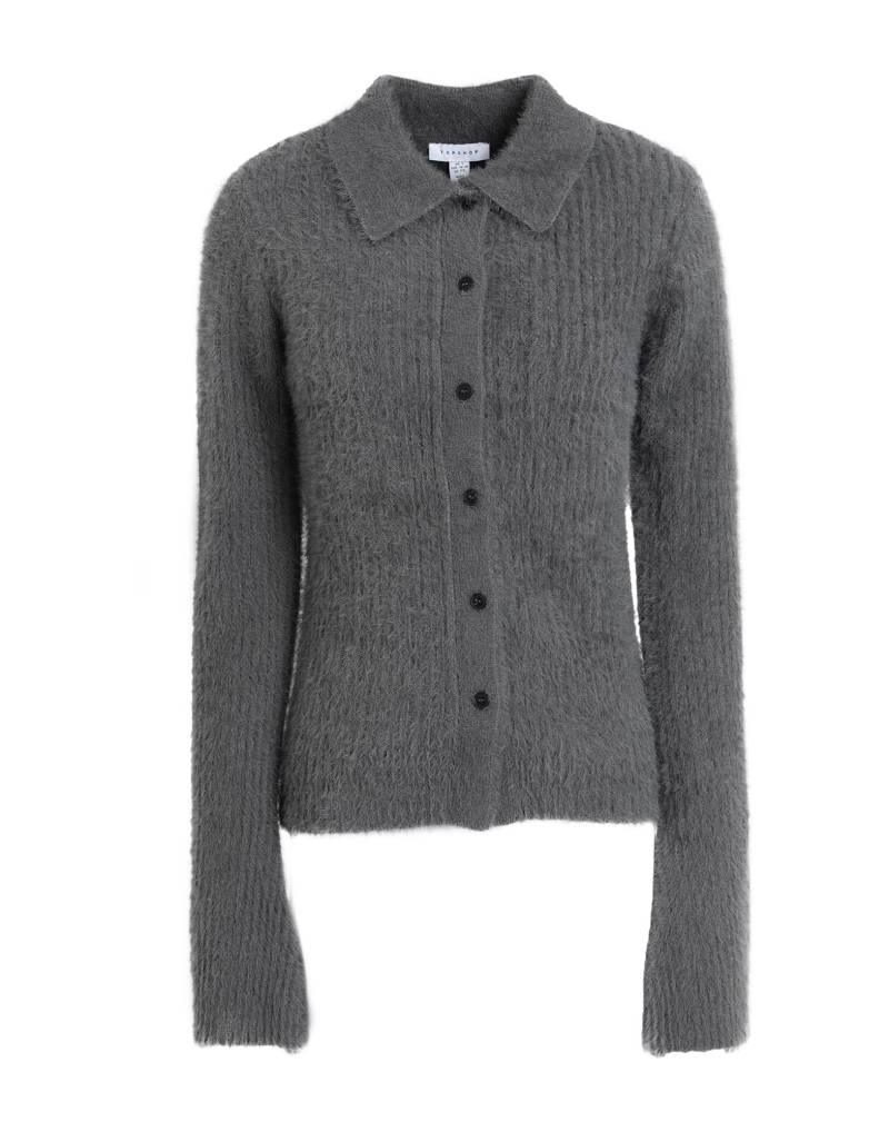 TOPSHOP Strickjacke Damen Blei von TOPSHOP