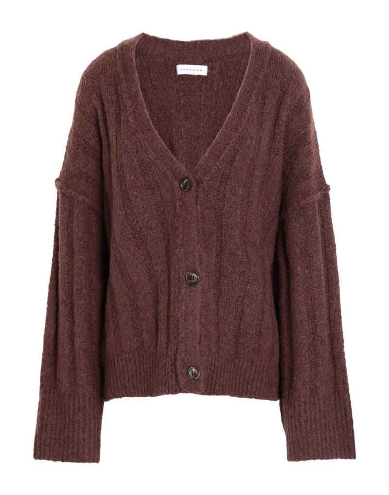 TOPSHOP Strickjacke Damen Braun von TOPSHOP