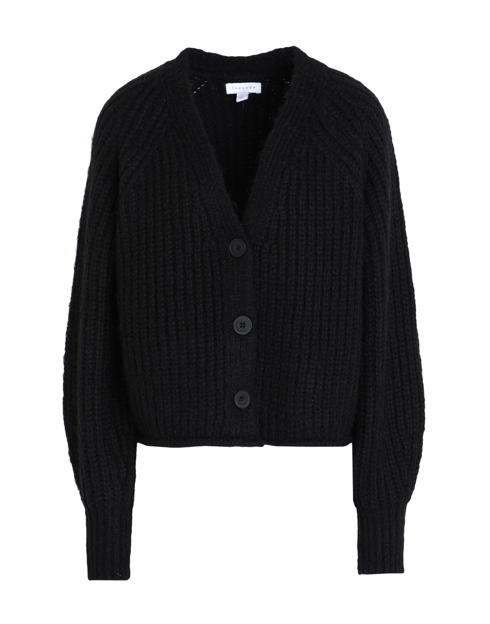 TOPSHOP Strickjacke Damen Schwarz von TOPSHOP