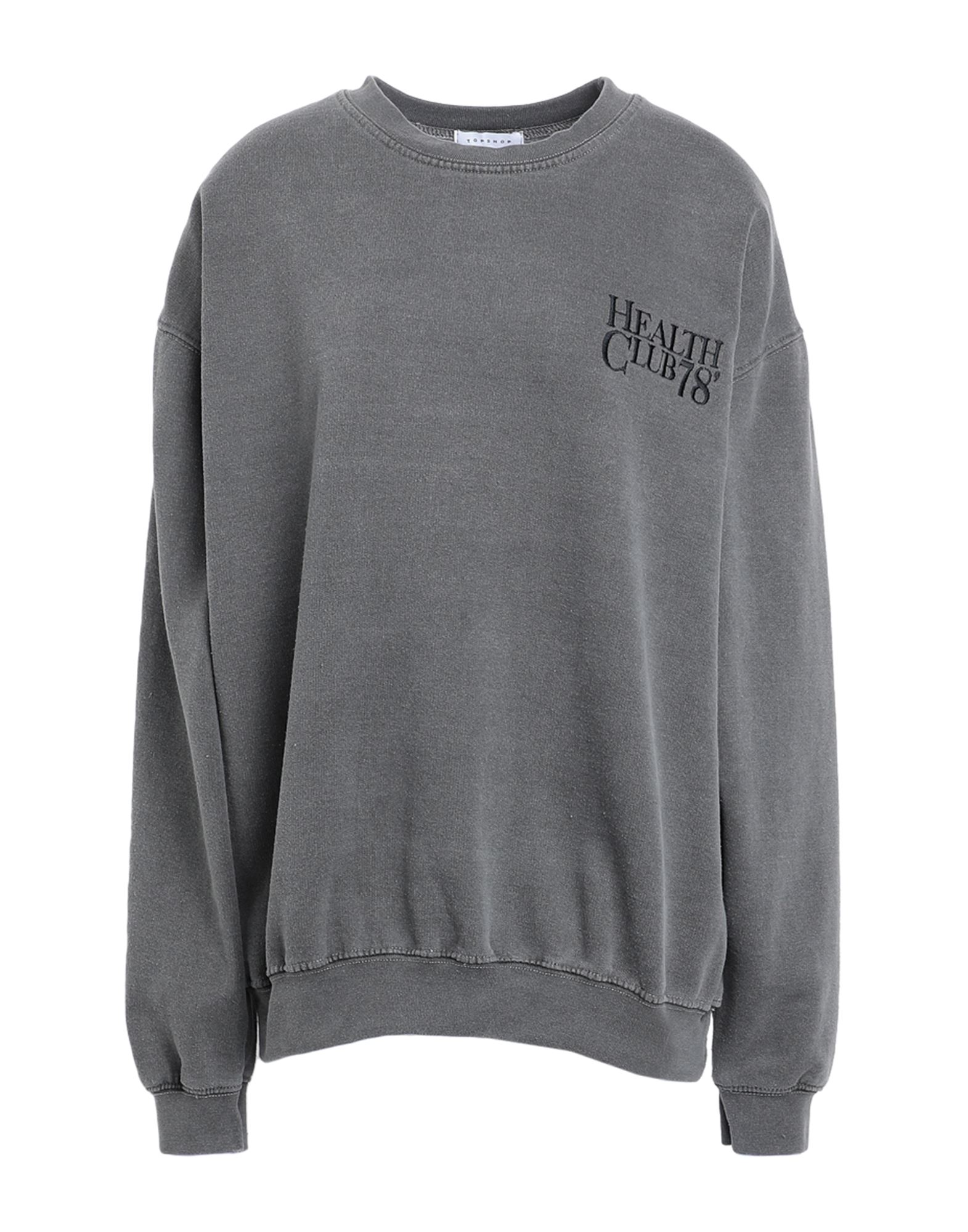 TOPSHOP Sweatshirt Damen Grau von TOPSHOP