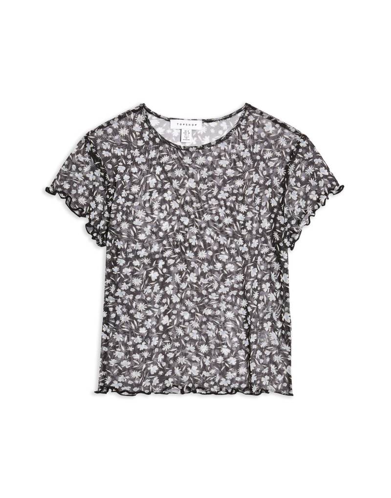 TOPSHOP T-shirts Damen Schwarz von TOPSHOP