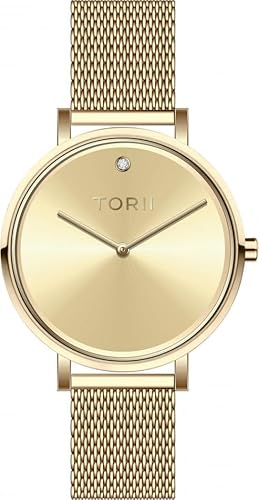 TORII Damen Uhr G32GS.P1 in Gold Fashion. von TORII