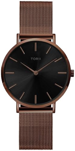 TORII Damenarmbanduhr D34DS.BD in klassisch brauner Mode von TORII