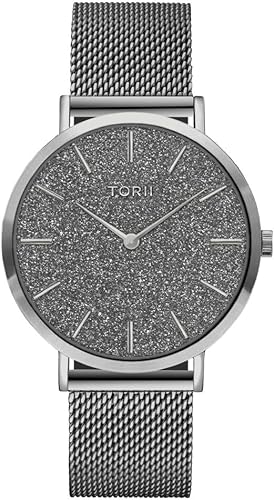 TORII Damenarmbanduhr S38SM.2S in Silber, Mode. von TORII