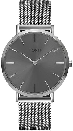 TORII Damenarmbanduhr S38SM.AS in Silber, Klassische Mode von TORII