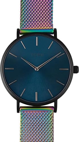 TORII Die Damen- und Herrenuhr B38MM.NB in klassischem Marineblau ist EIN Modestück. von TORII