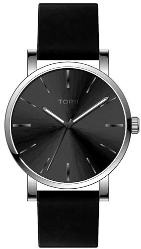 TORII Die Herrenuhr S45BL.BA in schwarz ist EIN klassischer modischer Zeitmesser. von TORII