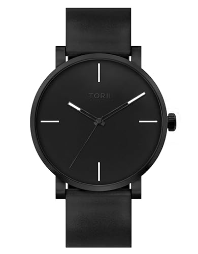 TORII Herrenuhr B45BL.B5 klassisch schwarz. von TORII