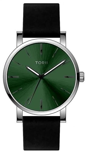 TORII Herrenuhr S45BL.FB in klassischem grünen Fashion-Stil. von TORII