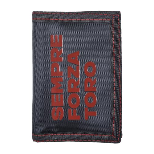 TORINO FC Unisex 261837 Torino Reisezubehör-Brieftasche, Schwarz von TORINO FC